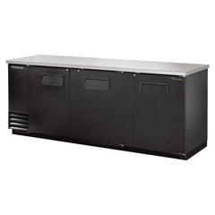 True TBB-4-HC 90" 3-Section Solid-Door Back Bar Cooler