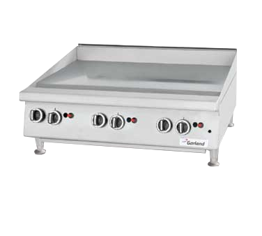 Garland GTGG72-GT72M Natural Gas 72" Countertop Griddle Thermostatically Controlled