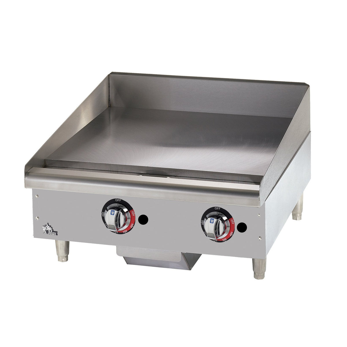 Star 624MF Field Convertible 24" Countertop Griddle Manual Control - 56,600 BTU