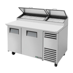 True TPP-AT-60-HC 60" 2-Section Refrigerated Pizza Prep