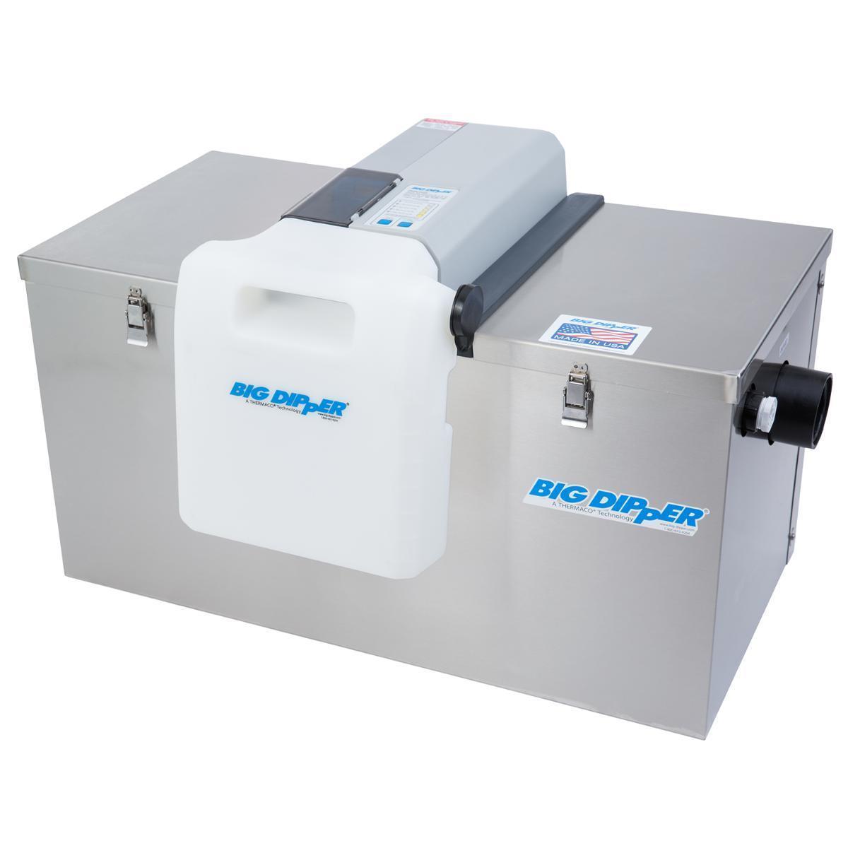 Thermaco Big Dipper W-500-IS 50 GPM Stainless Steel Automatic Grease Trap