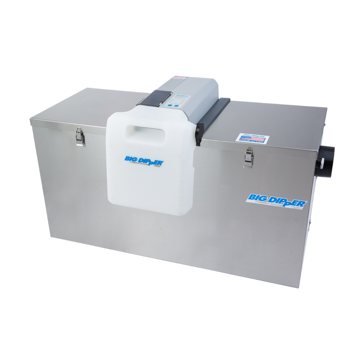 Thermaco Big Dipper W-750-IS 75 GPM Stainless Steel Automatic Grease Trap