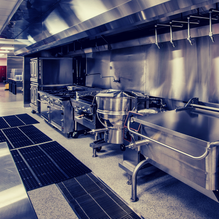 What is the difference between residential and commercial kitchen equipment?