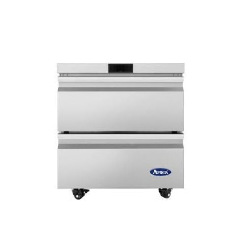 Atosa AUF27D2 27" Two-Drawer Undercounter Freezer