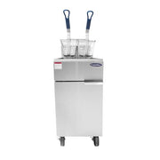 Atosa ATFS-40ES 40 lb. Liquid Propane Floor Fryer, Energy Star