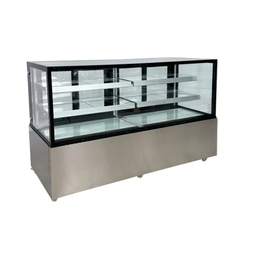 Yukon YARC-470ZE 60" Dry Bakery Display Case Flat Glass