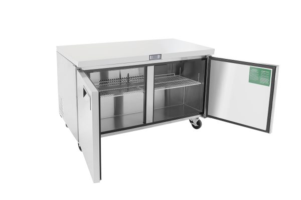 Atosa MGF8407GR 60" 2-Section Undercounter Freezer