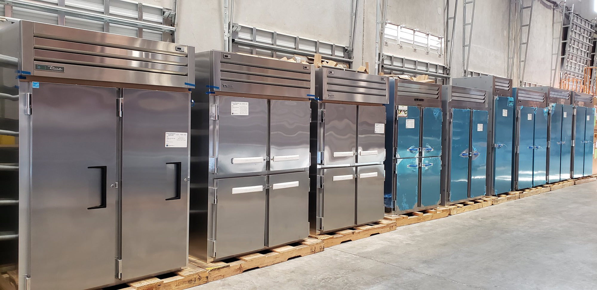 Reach In Refrigerators & Freezers, Pass-through/Roll-through units available from True, Traulsen, Beverage Air, Victory, Padela, Delfield, and more!  All sizes and configurations in stock and priced great!