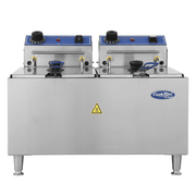 Atosa ACEF-32 32lb Electric Countertop Fryer (Dual Tank)
