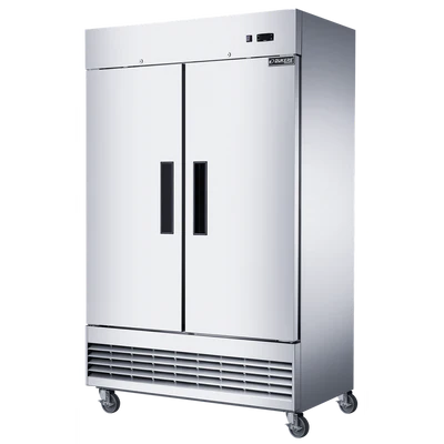 Dukers D47EF Commercial Two Door Reach-In Freezer - 47 Cubic Feet