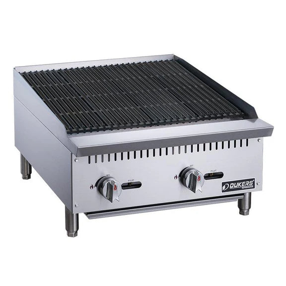 Dukers DCRB24 24" Countertop Charbroiler