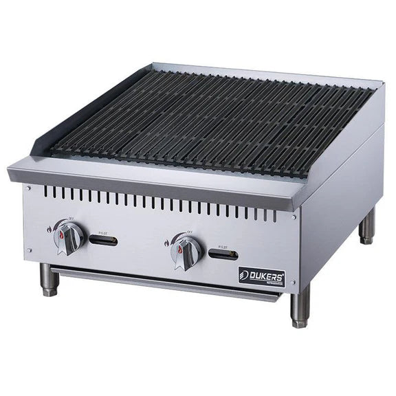 Dukers DCRB24 24" Countertop Charbroiler
