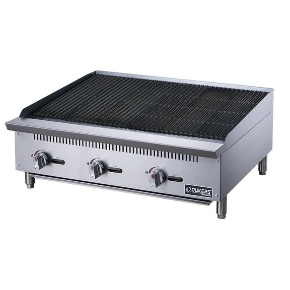 Dukers DCRB36 36" Countertop Charbroiler