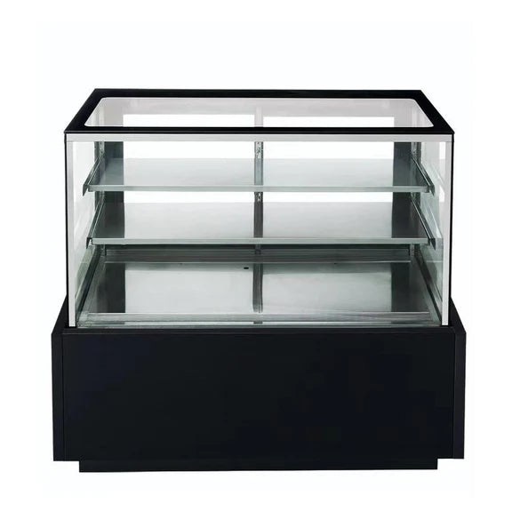 Dukers DDM48R 48" Straight Glass Cake Showcase