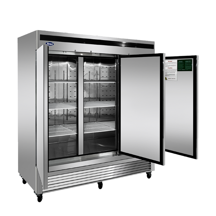 Atosa MBF8508GR (3) Door Reach-In Refrigerator