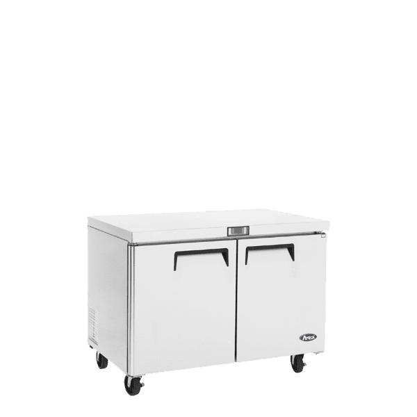 Atosa MGF36FGR 36" 2-Section Undercounter Freezer