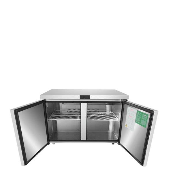 Atosa MGF8402GR 48" 2-Section Undercounter Refrigerator