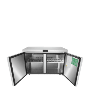 Atosa MGF8403GR 60" 2-Section Undercounter Refrigerator