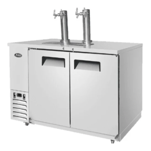 Atosa MCK58GR 58" 2-Door Draft Beer Cooler with 2 Keg Capacity