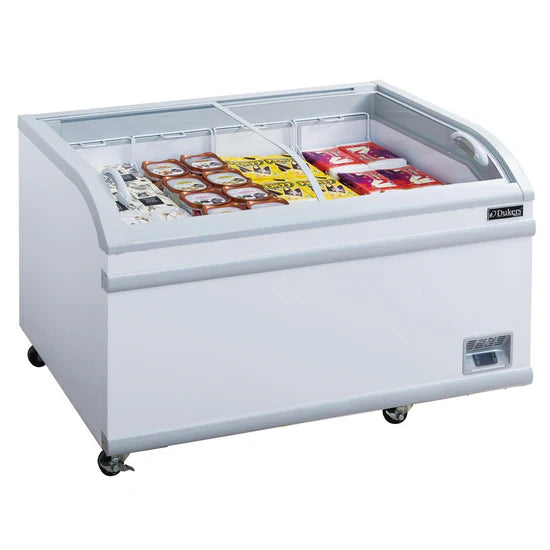 Dukers WD-500Y 56" Commercial Chest Freezer in White, 115V, 17.7 cu ft