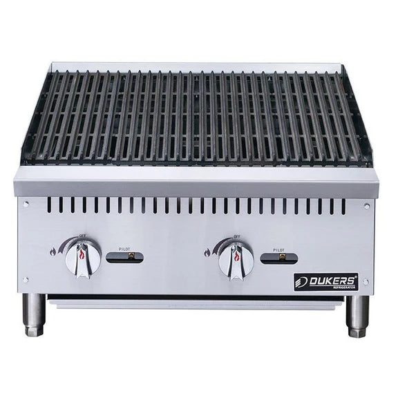 Dukers DCRB24 24" Countertop Charbroiler