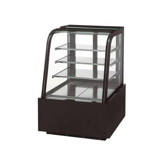 Dukers DDM36R-CB 36" Curved Glass Cake Showcase