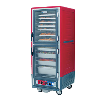 Metro C539-CDC-U-GY 3 Series Full Height Heated Holding and Proofing Cabinet