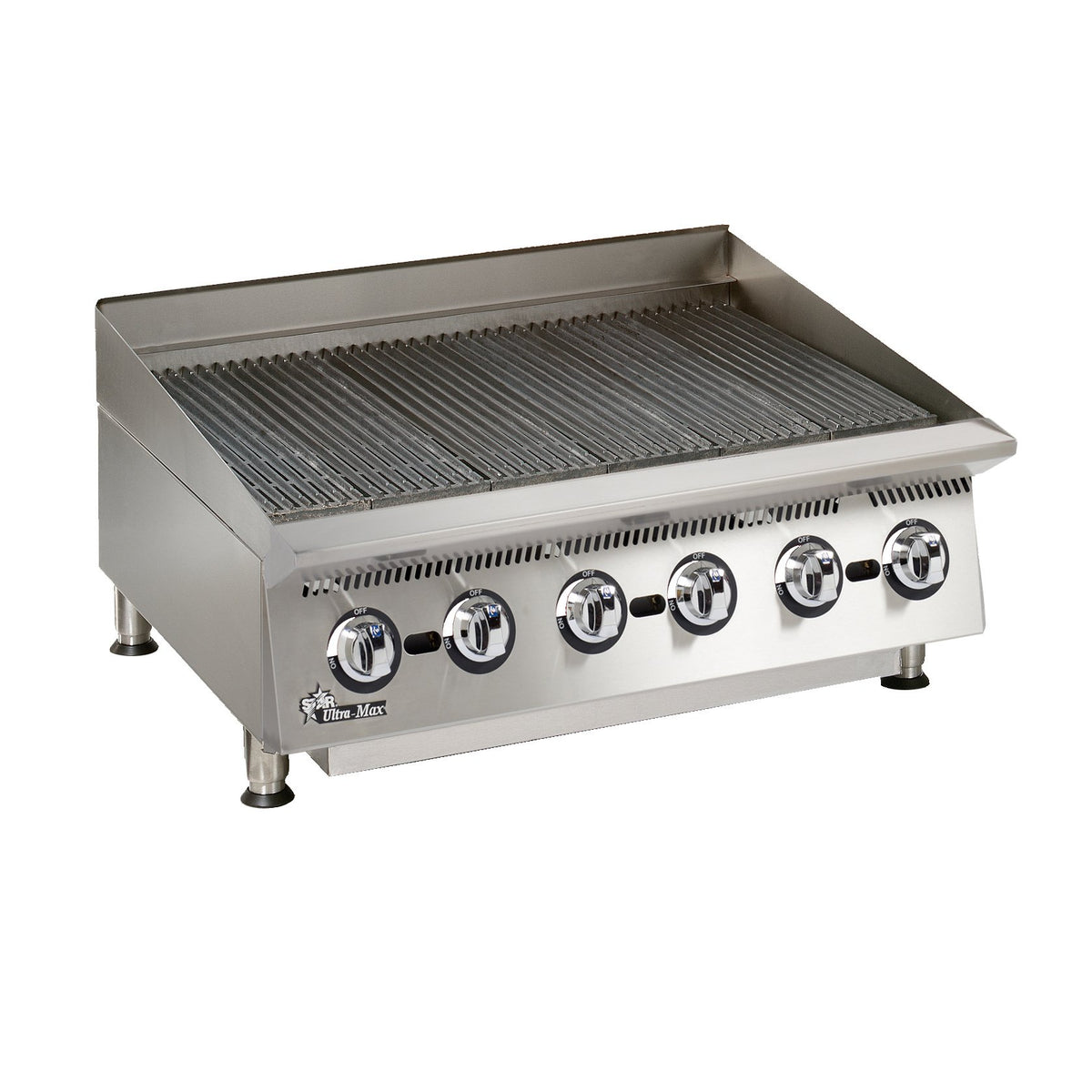 Star 8148RCBB Natural Gas 48" Countertop Charbroiler
