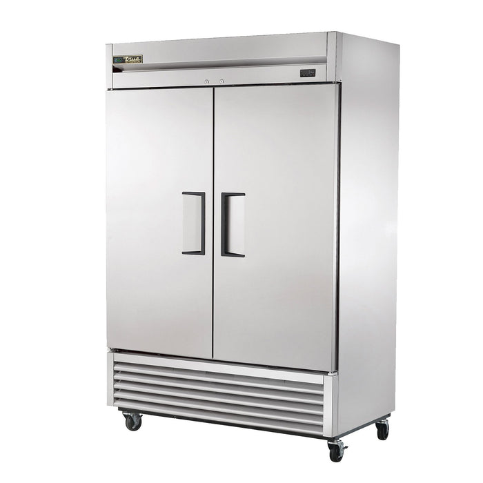 True T-49-HC 54" 2-Section Solid-Door Reach-In Refrigerator